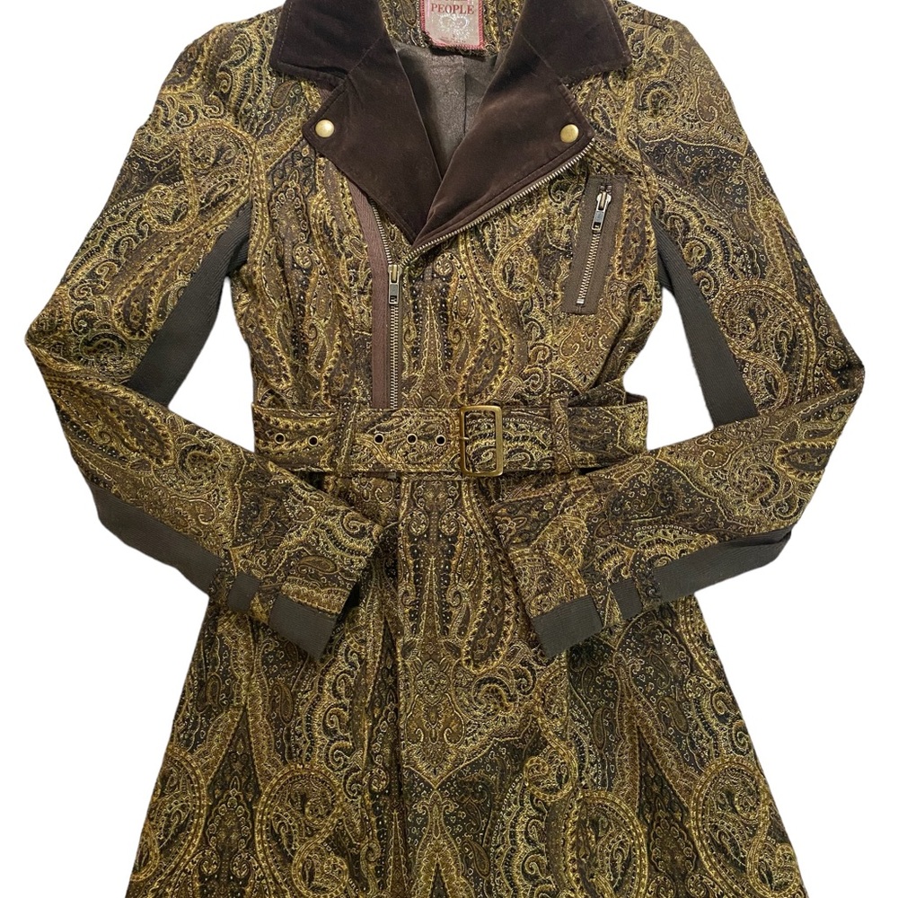 Free People Vintage Peacoat